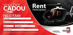 Rent Helicopters Card - Hire Jets and Helicopters